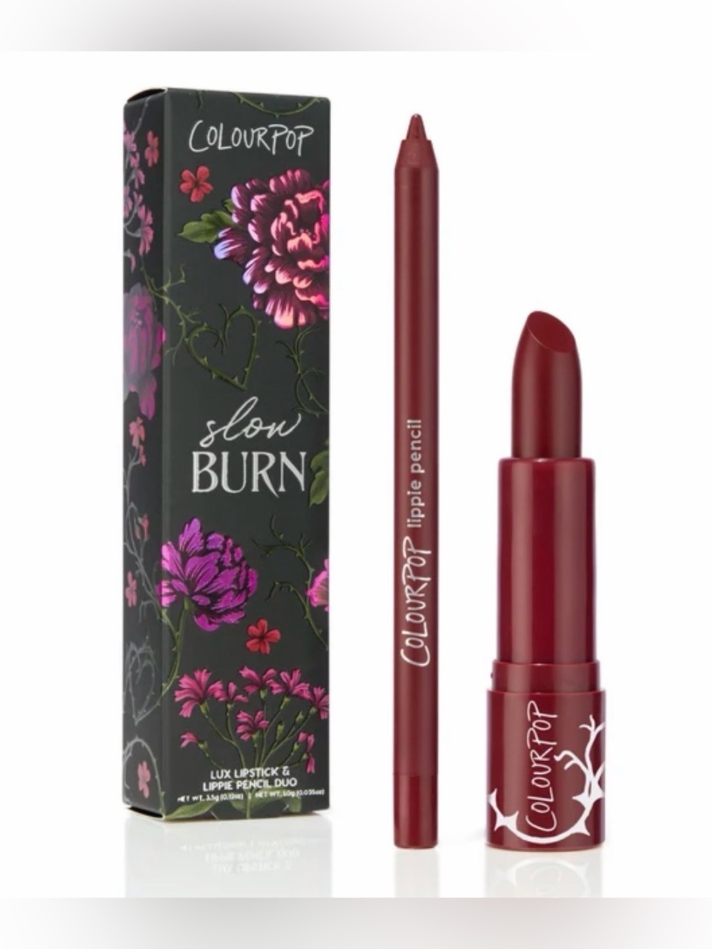 ColourPop Slow Burn Lux Lipstick & Lippie Pencil Duo